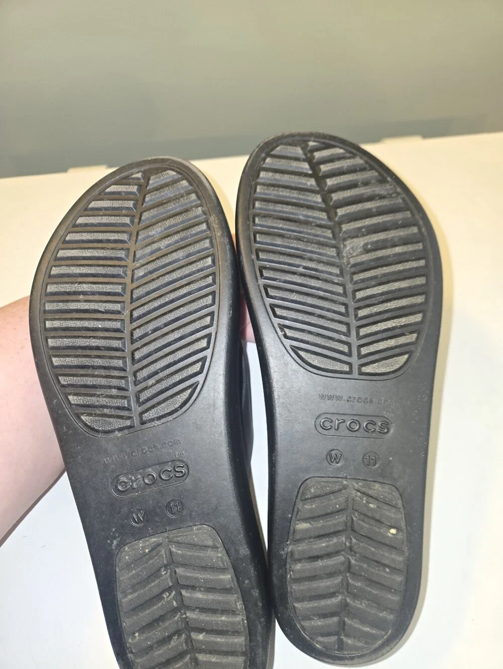 CROCS chunky platform